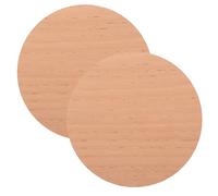 STOBAZA Láminas Divisorias de Madera Aromática Redondas para Humidor de Cigarros, Madera Ligera y Gestión de Humedad, 2 Piezas para Almacenamiento y Conservación