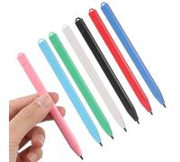 STOBAZA Lápiz Óptico para Tableta LCD 7piezas, Bolígrafo de Plástico para Dibujo y Cálculo Matemático, Adecuado para Niños en Pizarras Digitales de 8.5 a 12 Pulgadas