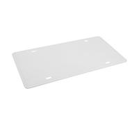 STOBAZA Letrero Metálico Rectangular de Hierro 15x30 Cm para Sublimación, Placa de Hojalata sin Estampado Resistente para Carteles de Puerta, Señal de Jardín y Letreros Comerciales