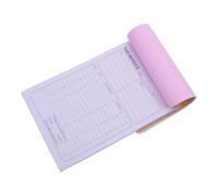 STOBAZA Libro de Recibos Comerciales en Inglés 2 Partes, 100 Páginas, Talonario de Facturas para Pequeñas Empresas, Formularios de Pedidos y Seguimiento de Compras, Adecuado para Gestión