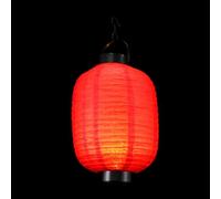 STOBAZA Linterna de Papel Plegable Diseño Japonés Tradicional con Luz Roja y Funcionalidad Iluminada para Decoración del Hogar y Bodas