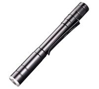 STOBAZA Linterna Médica LED de Bolígrafo Pequeña Negra sin Batería, Linterna de Bolsillo para Exploración Oral y Pupilar, Lámpara de Inspección Portátil para Uso Hospitalario y Clínico