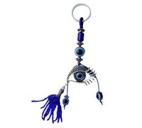 STOBAZA Llavero Colgante de Ojo Azul Estilo Musulmán Ligero de Aleación para Mochila y Bolso, Adorno Especial para Colgar en Pared Accesorio
