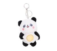 STOBAZA Llaveros de Peluche de Panda Muñeco Colgante para Mochila Accesorio de Bolsa y Adorable Regalo Portátil para Adultos