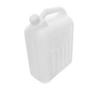 STOBAZA Maceta De Plástico Asa Contenedor De Líquidos De Alimenticio Para Uso Doméstico Industrial Cubo De Boca Ancha Para Almacenar Agua Bebidas y Productos Químicos