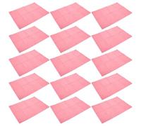 STOBAZA Manteles Desechables Película Compuesta Impermeables y Resistentes al Aceite 20 Color Rosa para Uñas para Protección de Mesa en Manicura y Tatuajes