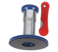 STOBAZA Micrótomo Manual Portátil de Metal para Laboratorio Escolar Corte Preciso de Muestras Biológicas y Tejido Vegetal Adecuado para Enseñanza en Biología Color Aleatorio