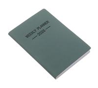 STOBAZA Mini Agenda 2026 A7 Delgada y Portátil, Planificador Semanal Anual para Escritorio, Cuaderno Calendario Diario Pequeño en Color Verde Oscuro para Gestión y Planificación Diaria