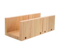 STOBAZA Molde Cortador de Jabón de Madera Ranuras Dobles Corte Herramienta Práctica para Hacer Jabones Artesanales y Uso Profesional o Personal