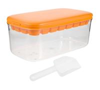 STOBAZA Molde de Hielo de Silicona con Base Flexible para Cubitos Fácil Desmoldeo para Cocina y Bebidas Casa Incluye Pala para Hielo Diseño Práctico y Duradero