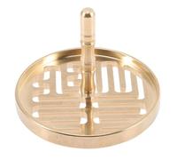 STOBAZA Molde de Prensa de Incienso Chino de Cobre 6 Cm para Bricolaje, Herramienta para Hacer Moldes de Incienso Carácter Simbólico, Accesorio para Sala de Meditación y Decoración