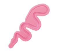 STOBAZA Molde de Silicona Realista para Pendientes y Colgantes Forma de Serpiente, Acabado Liso y Diseño Grande para Proyectos DIY y Decoración Creativa