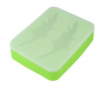 STOBAZA Molde para Cubitos de Hielo de Silicona Forma de Divertido y Creativo Fabricador de Hielo Seguro para Bar y Hogar Molde Reutilizable Fácil de Limpiar Color Verde