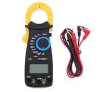 STOBAZA Multímetro Digital de Pinza 3266L Medidor de Corriente Ac/Dc Voltímetro Amperímetro Ohmímetro Probador Múltiple de Voltaje Pantalla LCD Portátil para Uso Doméstico