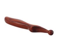 STOBAZA Palo Masajeador de Madera de Sándalo para Masaje de Puntos Gatillo Forma Contorneada y Presión Focalizada para Bienestar y Automasaje en Casa
