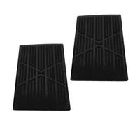 STOBAZA Parche de Reparación para Alfombras Coche Goma, Kit de 2 Piezas Cubierta Antideslizante para Pedales, Protección Integral y Uso en Asientos Traseros del Vehículo
