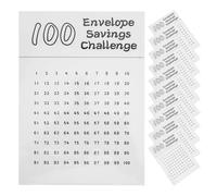 STOBAZA Pegatinas Numéricas Pequeñas Impermeables Redondas de 1 CM Autoadhesivas 25 Hojas Números del 1 al 100 para Organización Aula Sobres y Manualidades