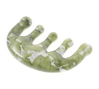 STOBAZA Peine de Jade para Mujer Masajeador Capilar Ligero, Peine de Masaje para Cabello y Cuero Cabelludo, Adecuado para Navidad y Cumpleaños