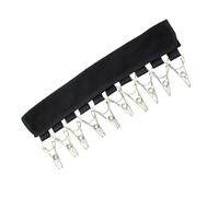 STOBAZA Percha Portátil de Tela Cierre Adhesivo para Sombreros y Bolsas, Colgador sin Perforación Negro, Fácil de Instalar y Ahorra Espacio en Dormitorio