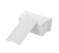 STOBAZA Pesas para Cortinas Rectas de Plástico 10 Piezas para Exterior E Interior, Contrapesos Resistentes para Cortinas Verticales, Accesorios para Hogar y Oficina, Protección de Tela