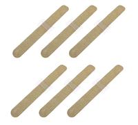 STOBAZA Pulsera Floral Ajustable Dorada para Boda y Fiesta, 6 Piezas Pulseras de Ramillete de Muñeca DIY Brillo, Accesorio para Damas de Honor y Suministros para Manualidades de