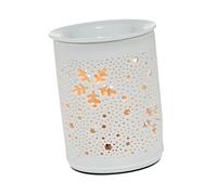 STOBAZA Quemador De Aromaterapia Enchufable Redondo De Cerámica Hogar, Luz Nocturna De Fragancia Cálida, Calentador Eléctrico De Cera 220-240v para Ambiente Relajante