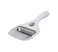 STOBAZA Rallador de Queso de Plástico Ajustable, Cortador Multiusos para Cocina, Pala para Pizza y Pastel, Herramienta Práctica para Hogar y Restaurante, Color Claro, Tamaño Mediano