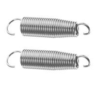 STOBAZA Resortes de Tensión para Pedal de Bombo, Piezas Metálicas de Alta Resistencia, 2 Unidades Gancho, Accesorios de Batería Profesionales para Batería y Percusión