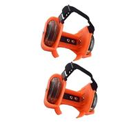 STOBAZA Ruedas para Zapatos con Luz LED Ajustables para Accesorios Portátiles para Patines de Tacón Mejora Equilibrio y Diversión Patinaje