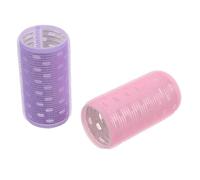 STOBAZA Rulos Rizadores para Flequillo sin Calor 2 Piezas Jumbo Núcleo de Aluminio para Volumen Natural Cabello Corto y Largo Herramienta Manual Fácil Uso Diario