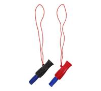 STOBAZA Silbato de Llamada de Ganso para Caza al Aire Libre 2 Piezas Plástico Duradero Imitación Sonido Real de Aves Acuáticas Portátil para Senderismo y Emergencias