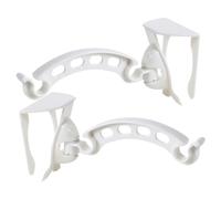 STOBAZA Soporte de Pared para Bolsas de Basura Pequeñas Estante Plegable de Cocina de Doble Capa Resistente y Práctico para Fregadero Despensa y Lavandería