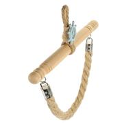 STOBAZA Soporte para Papel Higiénico sin Taladro de Estilo Mediterráneo Colgante y Resistente Porta de Papel para Baño Cocina y Oficina Diseño Moderno y Fácil Recambio