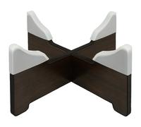 STOBAZA Soporte Plegable de Madera Color Aleatorio Diseño Creativo para Almacenar y Exhibir Instrumentos de Percusión para de Lengua y Handpan