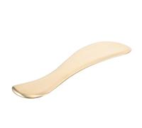 STOBAZA Tabla de Gua Sha de Latón para Masaje Facial de Zona Superior del Cuerpo, Herramienta de Raspado Cómoda para Reducir Tensión Muscular en Uso Profesional y Personal