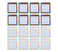 STOBAZA Tabla de Logros para Preescolar 100 Unidades, Tarjetas Motivacionales y Cuadro de Comportamiento para Aula, Sistema de Recompensas para Fomentar Hábitos y Progreso