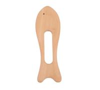 STOBAZA Tabla Gua Sha De Madera Tabla De Raspado Forma Pez Raspador Corporal Para Masaje Terapéutico Para Spa y Cuidado Piel