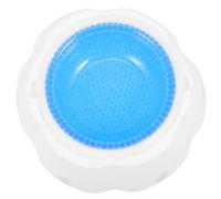 STOBAZA Tazón Enfriador para Perros de Plástico PP, Comedero Multifunción Fácil de Limpiar, Adecuado Verano y Mascotas, Color Azul Larga Duración