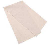 STOBAZA Tela de Lino Beige 50x160 Cm para Bordado, Tela de Rejilla para Costura y Punto de Cruz, Tejido Resistente al Calor y Arrugas, Adecuado para Manualidades DIY