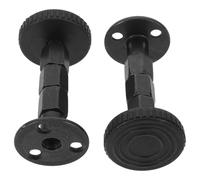 STOBAZA Topes Ajustables para Cabecero de Cama 78-105 MM Fijadores Antivibración Negros 2 Piezas Soporte Resistente para Estabilizar Cabeceros y Evitar Movimientos Herramienta