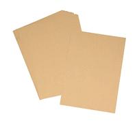 STOBOK 100hojas Papel Kraft Retro De Clásico Para Manualidades y Empaque Resistente y Fácil De Doblar