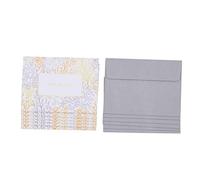 STOBOK 12 Piezas Sobres De Cartas Tarjeta De Consejo Tarjeta De Agradecimiento Tarjeta De Cumpleaños Tarjetas De Baby Shower Tarjetas De Nota De Bendición Con Sobre Tarjeta De Aliento