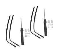 STOBOK 2 Juegos Accesorios Para Gafas Brazo De Sien De Repuesto Kit De Reparación De Gafas Cubiertas Delgadas Brazo De Los Anteojos De Espectáculo Hombres y Mujeres Placa Suite