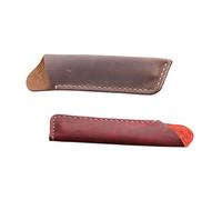 STOBOK 2 Piezas Estuches Delicados De Piel De Vaca para Bolígrafos Estuches para Guardar Bolígrafos Portalápices De Estuche De Piel De Vaca Estuche Una Plumas