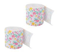 STOBOK 2 Rollos Papel Higiénico Roll Roll Imperio Higiénico Batio Seguro para El Baño Colorido Toalla de Huéspedes Decorativas de La Mano para La Fiesta Del Baño en El Hogar