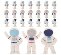 STOBOK 24 Piezas Aula Festival Espacio Espacio Portátil Rellenos Novedad Accesorios Estudiantes Llenador de Lápices Huevo Astronauta Multifunción Mini D Borrador para Regalos Dulces Precios
