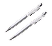 STOBOK 2piezas Bolígrafo De Cristal y Lápices Táctiles Bolígrafos De Punta Redonda Dispositivos Pantalla Táctil para Escribir y Dibujar