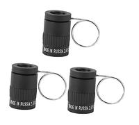 STOBOK 3piezas Telescopio Monocular Mini Portátil y Ligero para Observación Al Aire Camping Senderismo y Eventos Deportivos Color Negro