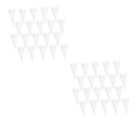 STOBOK 40piezas Cucuruchos Para Confetti De Boda Soporte De Decoración De Flores Diseño De Conos