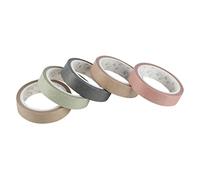 STOBOK 5 Piezas Cinta De Papel Diario Cinta De Papel De Diario Cinta Washi Delgada De 10 Mm Cinta Adhesiva Decorativa Cinta Decorativa Washi Cinta De Scrapbooking Manual Viajar Regalo